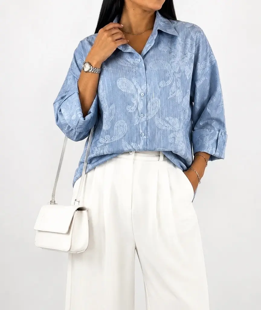 تونیک لینن پنبه ترک نازی